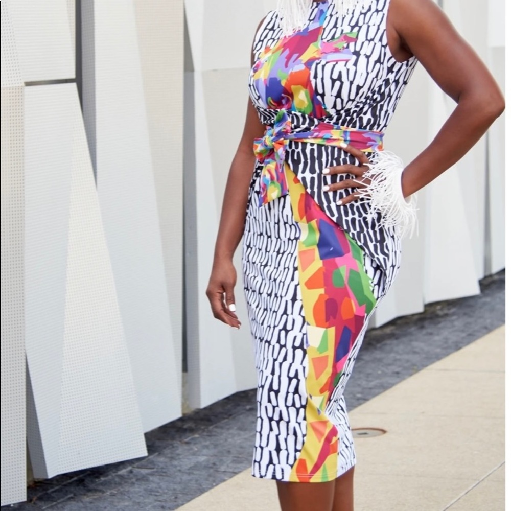 Samba Reversible Wrap Dress by Sassy Jones large sold out in site